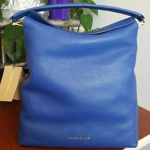 Burberry Cale Hobo Grainy Leather Medium  (NWT)